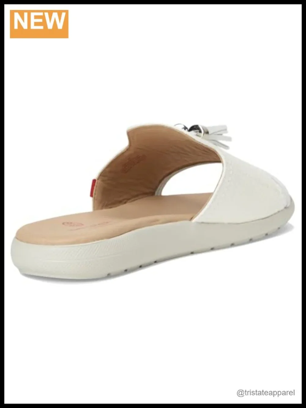 Marc Joseph New York Riverside Leather Slide Sandal Slip On Flat